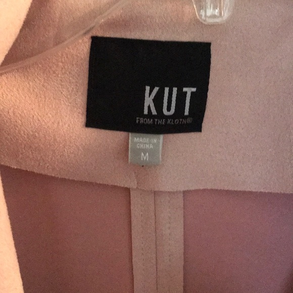 Kut from the kloth pink suede motorcycle jacket - Picture 2 of 3